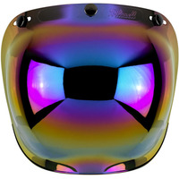 Biltwell Gringo Bubble Shield | Rainbow Mirror /OS Product thumb image 3