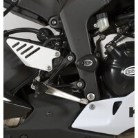 R&G Aero Crash Protectors Black S/ARM Pivot KAW ZX6R '13- Product thumb image 3