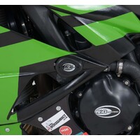 R&G Aero Crash Protectors Black Race Only KAW ZX6R '09-'12 Product thumb image 3