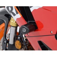 R&G Aero Crash Protectors Black NO-CUT HON CBR600RR '13- Product thumb image 3