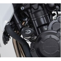 R&G Aero Crash Protectors Black HON CBR500F/CB500X '13- Product thumb image 3