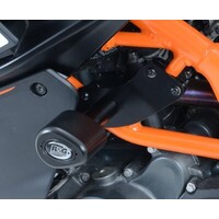 R&G Aero Crash Protectors Black NO-CUT KTM RC 125/200/390 Various Product thumb image 3