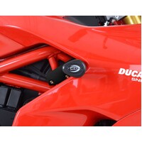 R&G Aero Crash Protectors Black NO-CUT DUC Supersport (S) '17- Product thumb image 3