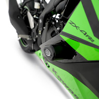 R&G Crash Protectors - Aero Style for Kawasaki ZX-25R '20- & ZX-4R(R) (SE) '23- BLACK Product thumb image 3