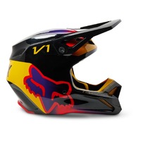 FOX 2023 V1 Toxsyk Off Road Helmet Black Product thumb image 3