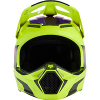 FOX V1 Flora Off Road Helmet Yellow Product thumb image 3