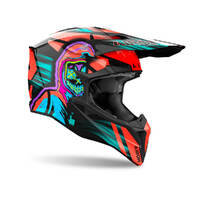 Airoh Helmet Wraaap  Cyber Orange Gloss Product thumb image 3