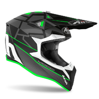 Airoh Wraap Mood Off Road Helmet Green Matt Product thumb image 3