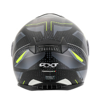 RXT Helmet 918 FLIP-UP Fusion Matt BK/GRY/FLU Product thumb image 3