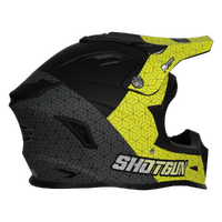 RXT Helmet 762N SG-1 ULTRA+ Shotgun PRISM Matt BLK/GRY/Yell Product thumb image 3