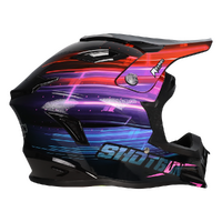 RXT Helmet 762N SG-1 ULTRA+ Shotgun BLUR Gloss BLK/Pink Product thumb image 3