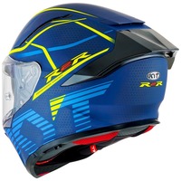 KYT R2R Concept Helmet Matt Blue/Yellow Product thumb image 3