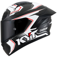 KYT NZ Race Competition Helmet White Carbon Product thumb image 3