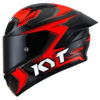 KYT NZ Race Competition Helmet Red Carbon Product thumb image 3