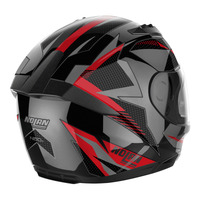 Nolan N60-6 Full Face Wiring Helmet Black/Red/Silver Product thumb image 3