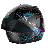 Nolan N60-6 Sport Full Face Raindance Helmet Flat Black/Multi Colour Product thumb image 3