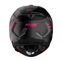 Nolan N80-8 Full Face Turbolence Helmet Black/Pink Product thumb image 3