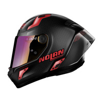 Nolan X-804 Visor Racing Flat Iridium Red Product thumb image 3