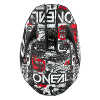 Oneal 25 3SRS Helmet Attack V.25 - Matte BLK/WHT Product thumb image 3