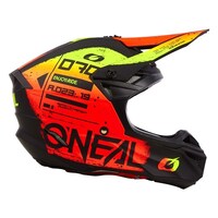 Oneal 25 5SRS Helmet Scarz V.24 - BLK/Red/YEL Product thumb image 3