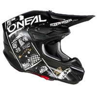 Oneal 5SRS Helmet Attack V.23 - Black/White Product thumb image 3