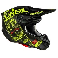 Oneal 5SRS Helmet Attack V.23 - Black/N-Yellow Product thumb image 3