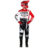 Oneal 25 Element Jersey Warhawk V.24 BLK/WHT/Red Product thumb image 3