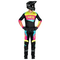 Oneal 25 Hardwear AIR Pant Slam V.24 BLK/N-YEL/PNK Product thumb image 3