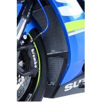 R&G Radiator AND OIL Cooler Guard  Light BLU - SUZ GSX-R1000/R 17- (COLOUR:BLUE) Product thumb image 3