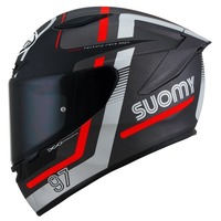 Suomy TRACK-1 E06 Ninety Seven | GUNMETAL-RED Product thumb image 3