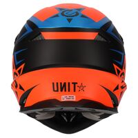 M2R Exo Helmet - Unit Protech PC-8F - Matte Orange/Blue Product thumb image 4