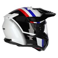 M2R Hybrid Helmet - Fade PC-2 - Black/White Product thumb image 4