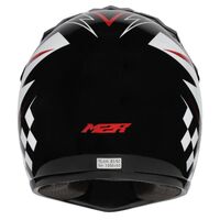 M2R MX2 Junior Helmet - Lightning PC-1 - Red/White/Black Product thumb image 4