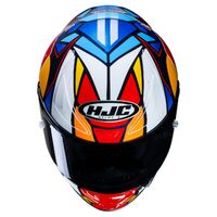 HJC RPHA 1 Helmet - Red Bull Misano GP MC-21SF - White/Blue/Red Product thumb image 4