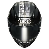 Shoei X-SPR Pro Helmet - Cross Logo TC-5 - Black/White Product thumb image 4