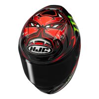 HJC RPHA 12 Helmet - Fabio Quartararo MC-1SF - Black/Red Product thumb image 4