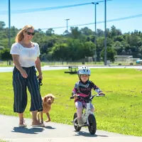 Takani Electric Balance Bike 12'' - TK1224-RS Plum Silver Product thumb image 4