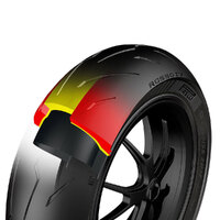 Pirelli Diablo Rosso IV 140/70R17 M/C 66H TL Tyre Product thumb image 4