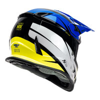 Nitro MX700 Recoil Off Road Helmet Black/Blue/White/Fluro Product thumb image 4