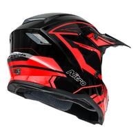 Nitro Helmet MX710 Youth Shard II Red/Black Product thumb image 4