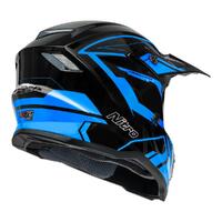 Nitro Helmet MX710 Youth Shard II Blue/Black Product thumb image 4