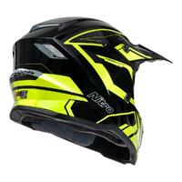 Nitro Helmet MX710 Youth Shard II Fluro Yellow/Black Product thumb image 4