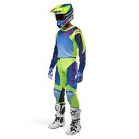 Alpinestars 2024 Racer Hoen Pants Fluro Yellow/Blue/Night Navy   Product thumb image 4