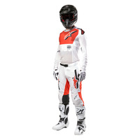 Alpinestars 2024 Supertech Ward Pants White/HOT Orange Product thumb image 4