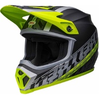 Bell MX-9 Mips Helmet Offset Matt Black/HI-VIZ Yellow Product thumb image 4