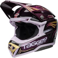 Bell MOTO-10 Helmet Sphr Tagger Haze Purple/Gold Product thumb image 4