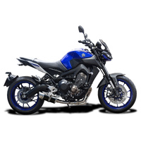 Yamaha MT-09 2013-2020 200MM Round Carbon 3 Into 1 Full Exhaust System Product thumb image 4