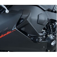 R&G Aero Crash Protectors Black NO-CUT HON CBR1000RR '17/SP '17-/SP2 '17- Product thumb image 4