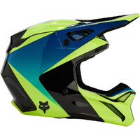 FOX V1 Streak Off Road Helmet Black/Yellow Product thumb image 4