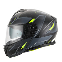 RXT Helmet 918 FLIP-UP Fusion Matt BK/GRY/FLU Product thumb image 4